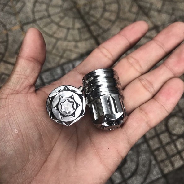 Chụp giò đạp Salaya Honda, YA inox 304 , cóc giò đạp , chụp cóc giò đạp Salaya