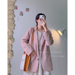 Áo BLAZER 2 lớp 6041 - Ảnh thật JUNclothing