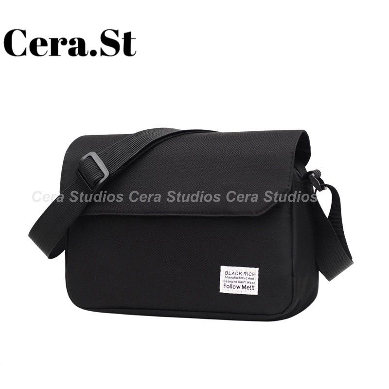 Túi đeo chéo nam thời trang  vải Canvas tiện lợi CR017