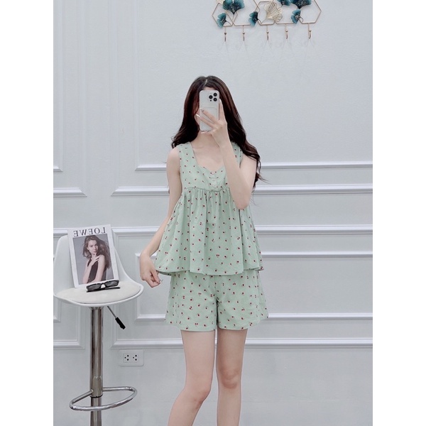 Set bộ cotton linen siêu mát