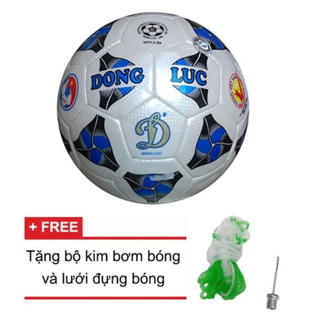 [Chính hãng] Quả Bóng đá Động Lực UCV 3.05 Size 5 chuyên nghiệp (Tặng kim+ túi lưới đựng bóng)