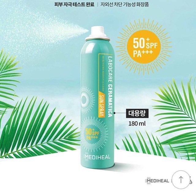 Xịt Chống Nắng Mediheal Labocare Ceramatica Sun Spray 180ml..