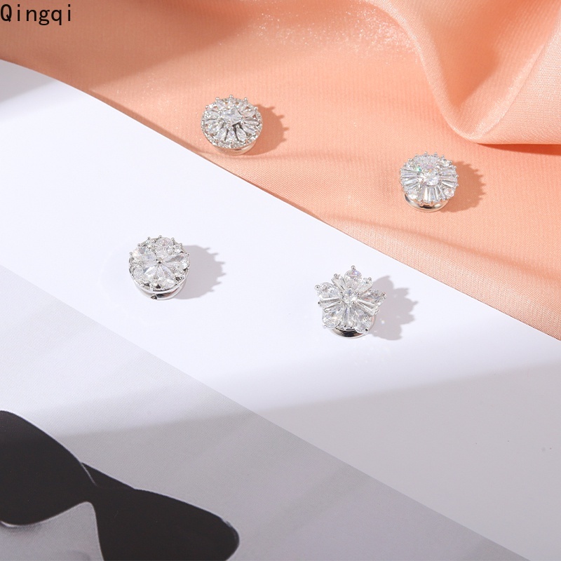 Ghim cài áo MISS ZOE hình hoa đính đá thời trang