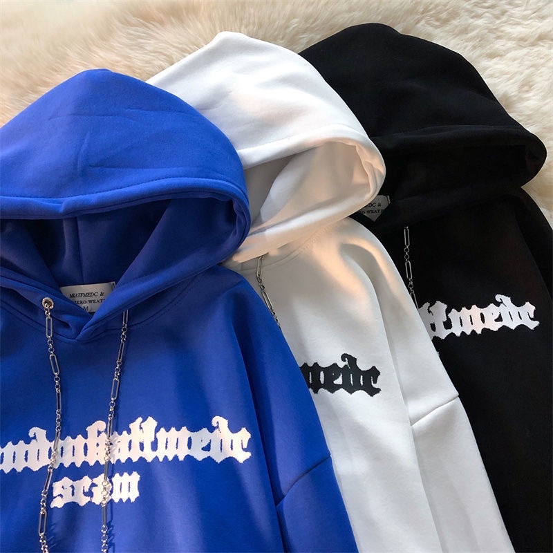 Áo hoodie dây xích thiết kế bàn cờ đằng sau ( ảnh thật ở cuối)
