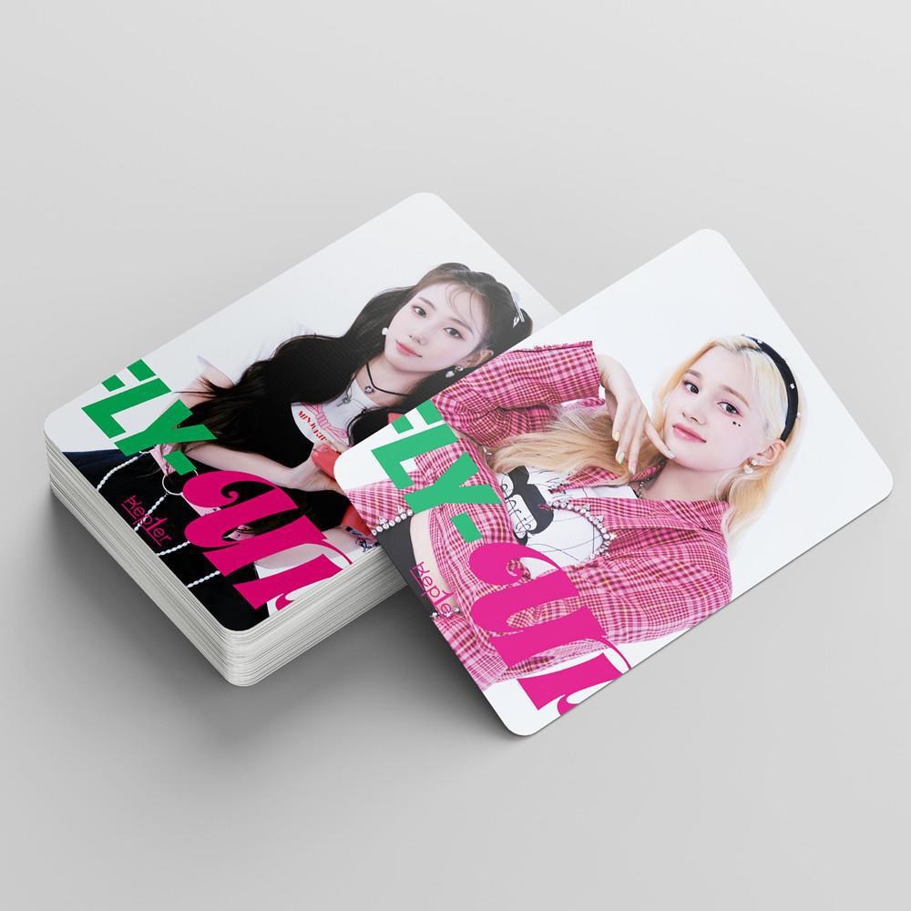 Set 55 Tấm Thẻ Ảnh Nhóm Nhạc Kpop Kep1er Thời Trang