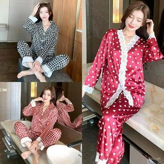 Đồ Ngủ Pajamas Phong Cách Kimono Cho Nữ