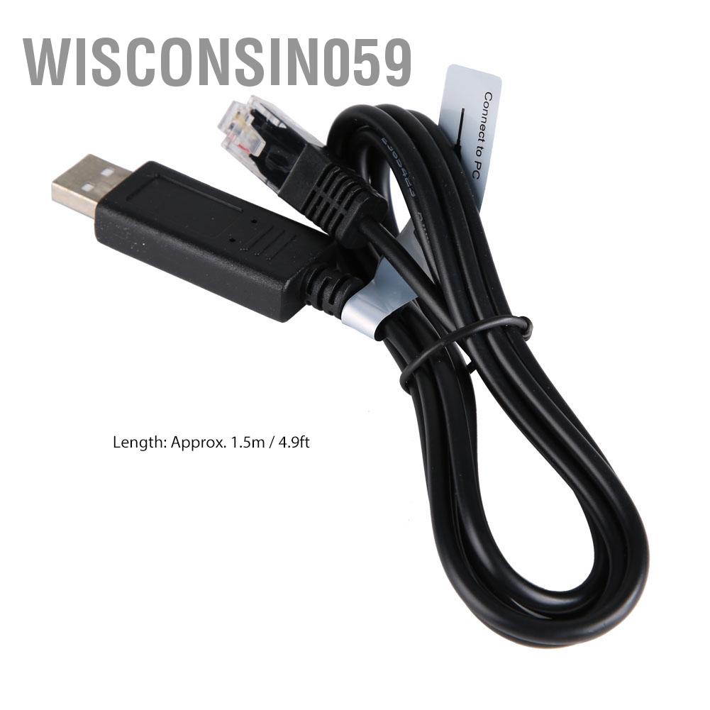 Wisconsin059 Cáp giao tiếp PC Bộ điều khiển sạc năng lượng mặt trời CC USb rS485-150U
