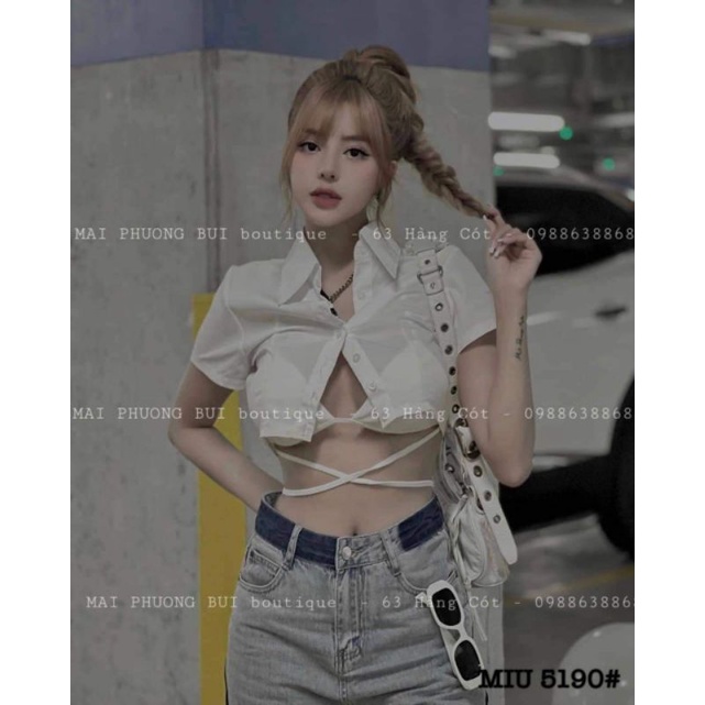 Quần jeans suông cạp đậm màu hàng  QCL1