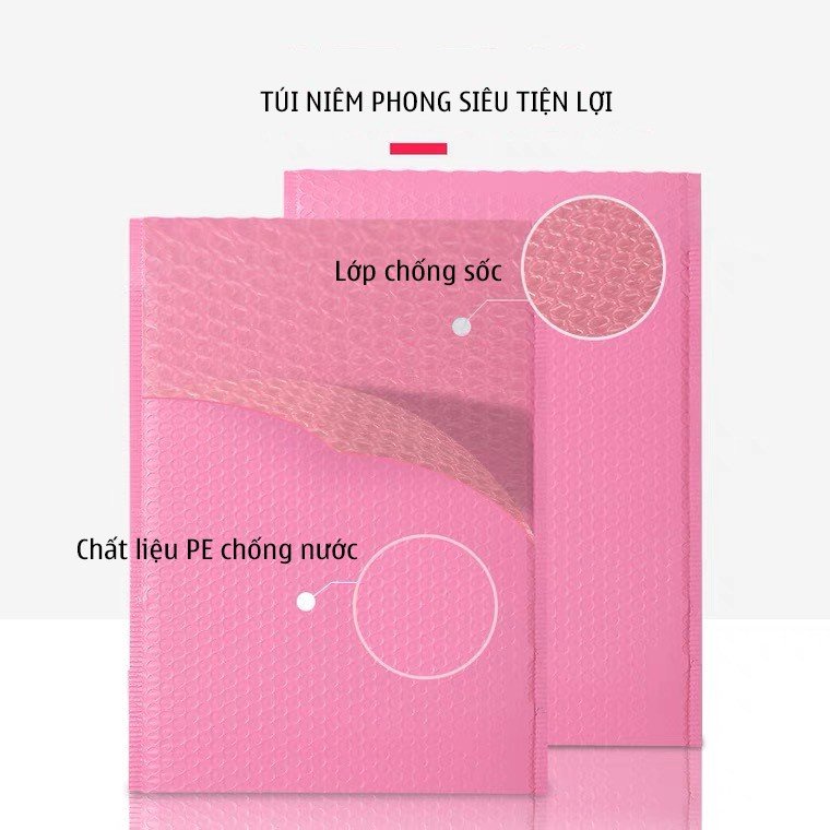 Túi Đóng Hàng Bóng Khí Chống Nước, Chống Va Đập Tiện Lợi