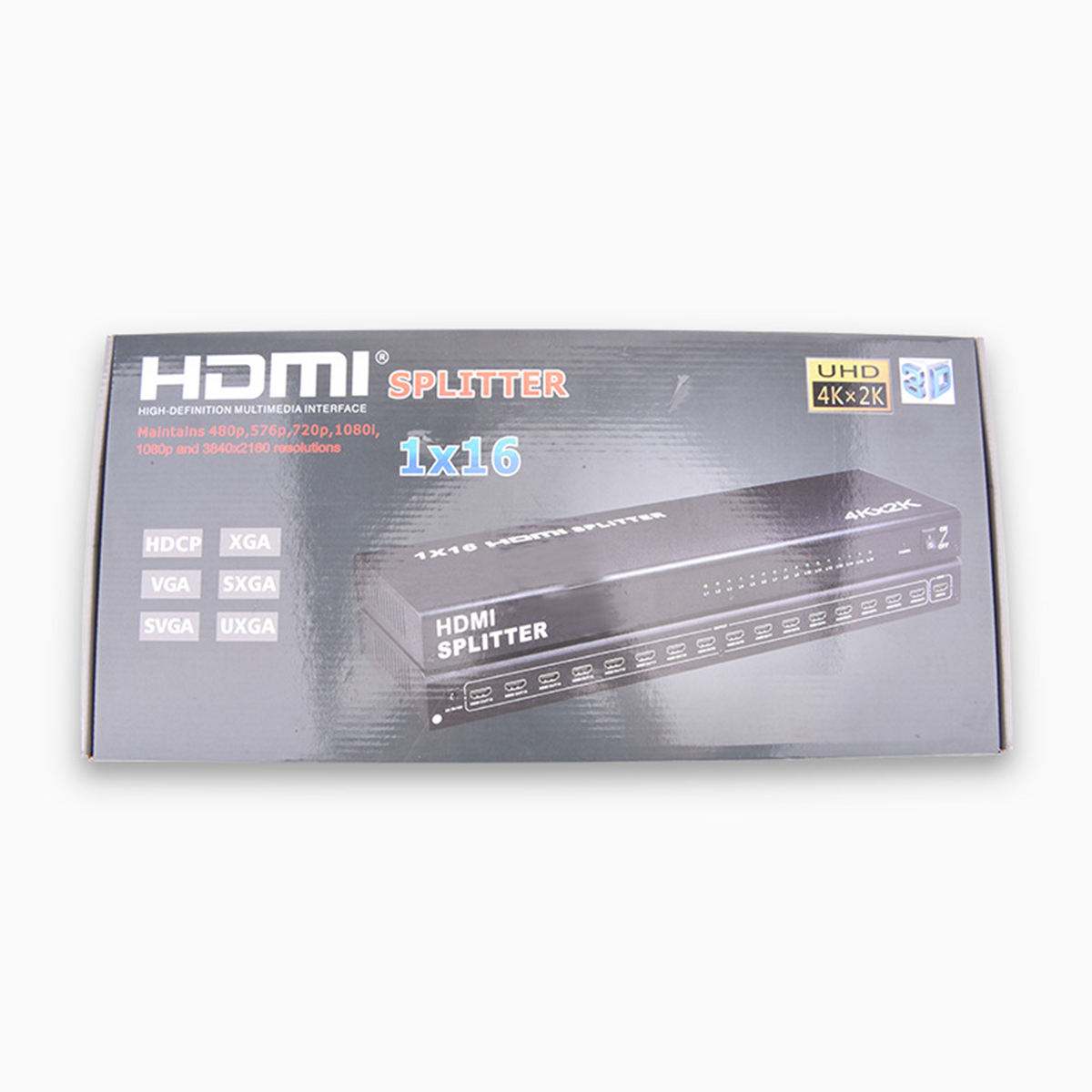 Bộ chia HDMI 1 ra 16 cổng, splitter HDMI 1x16 hỗ trợ 4K*2K nguồn 12v