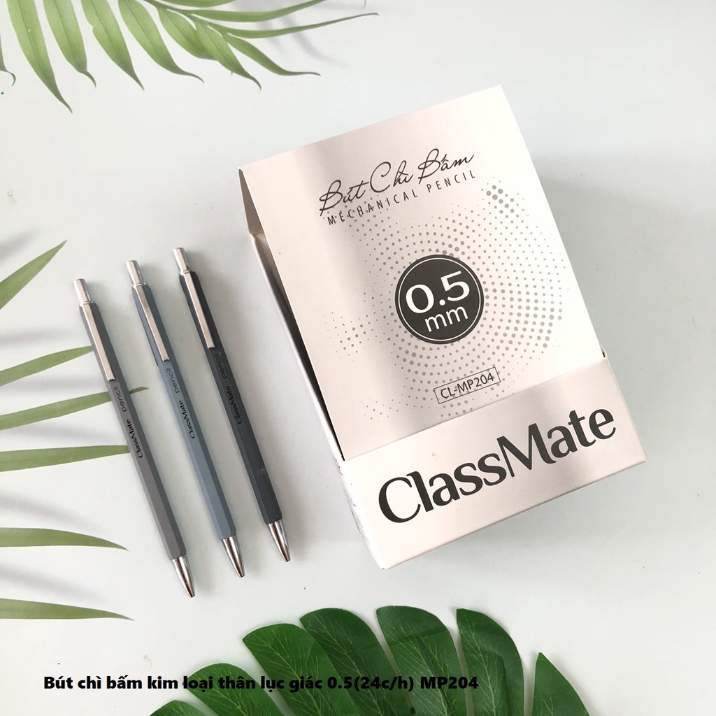 Chì kim kim loại Classmate - dùng văn phòng/học sinh - ngòi 0.5/0.7mm - vpp Quế Anh