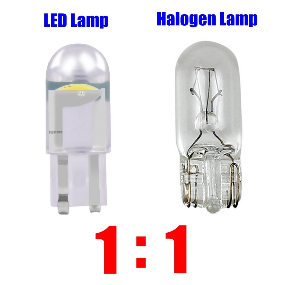 Đèn Led T10 W5W Cob Led Gắn Biển Số Xe Ô Tô