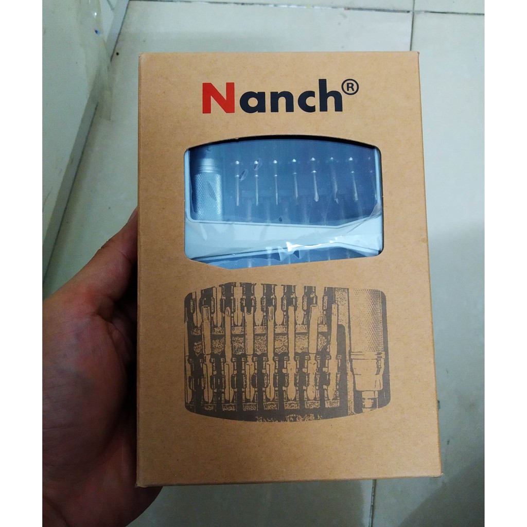 Bộ Tua Vít NANCH S22 xịn. Bộ tua vít đa năng. Thương hiệu Đức