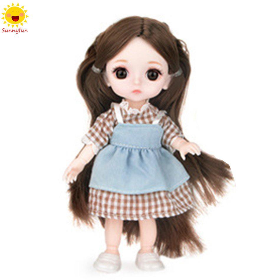 Đầm Đồ Chơi Búp Bê 12 Khớp Nối 16cm 1 / 6