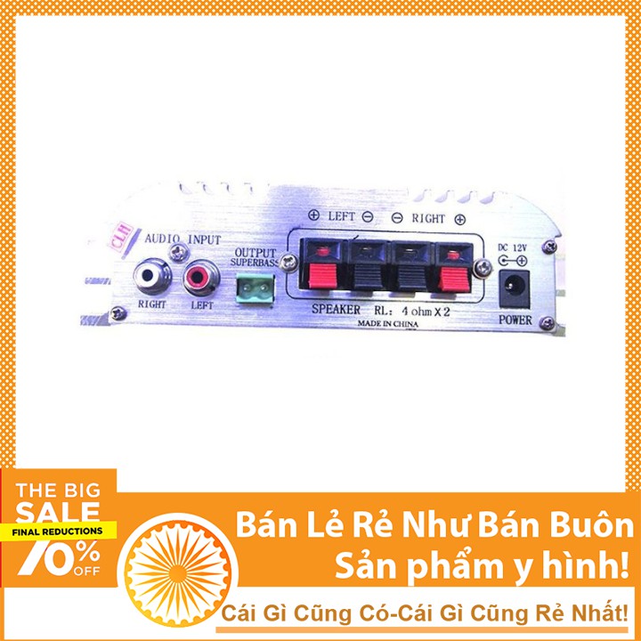 Mạch Âm Ly Hi-Fi HX168AH 12VDC 300Wx2 2.1 HongXing