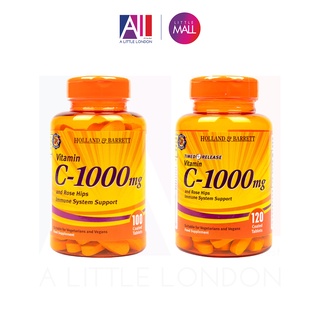 Viên bổ sung Vitamin C Holland & Barrett 1000mg with Rose Hip (Bill Anh)