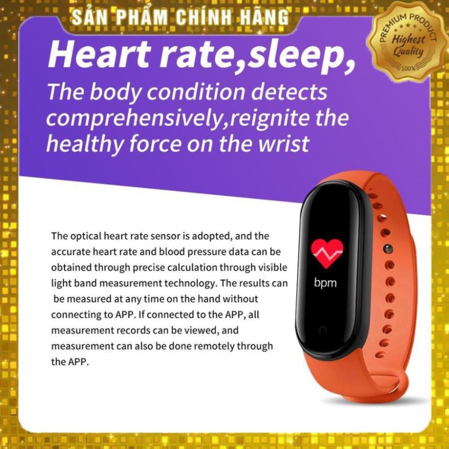 [HÀNG CHUẨN AUTH] Vòng Đeo Tay Thông Minh SKMEI  M4 Giúp Theo Dõi Sức Khỏe