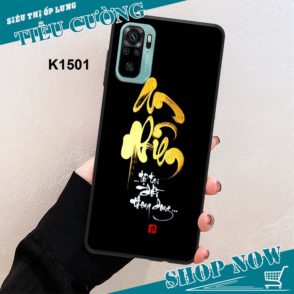 Ốp Xiaomi REDMI NOTE 10 / 10S / 4G / 5G in hình thời trang thư pháp RẺ BỀN ĐẸP