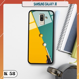 Ốp lưng kính 3D cho Samsung Galaxy J8