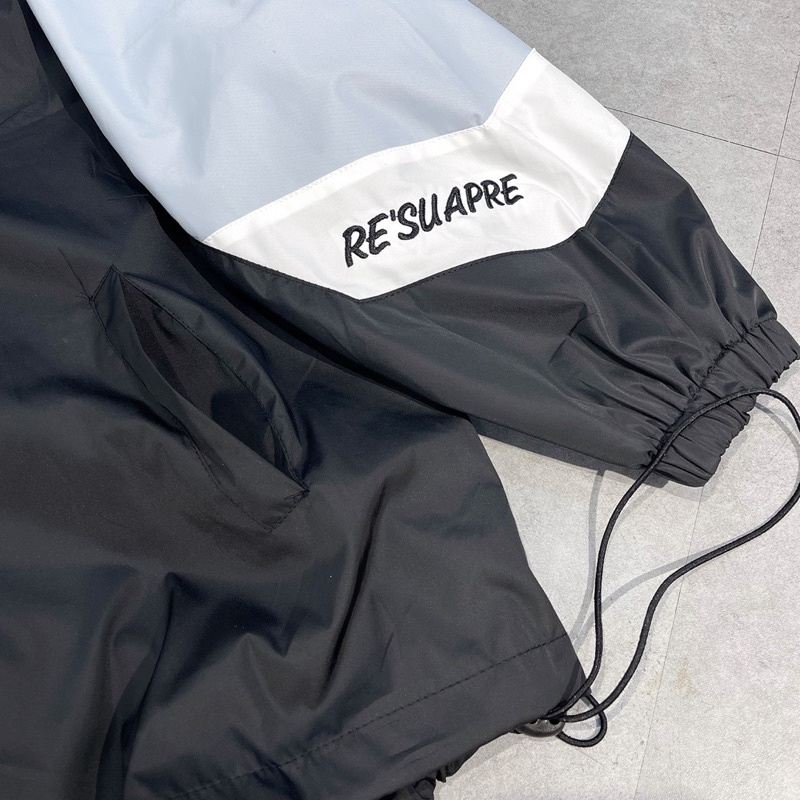 Áo dù chữ RE’SUAPRE V1/ V2 nhiều màu form rộng unisex nam nữ_SSSTore