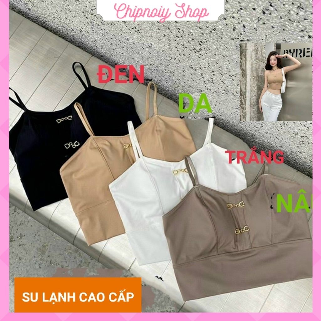 Áo Bra đẹp cao cấp ABR08 chất Sịn sò 2 dây áo lót có mút mỏng mềm mịn mát co dãn tốt hàng có sẵn tại CHIPNOIY SHOP