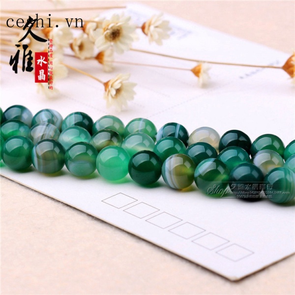 Natural Green Agate Necklace
