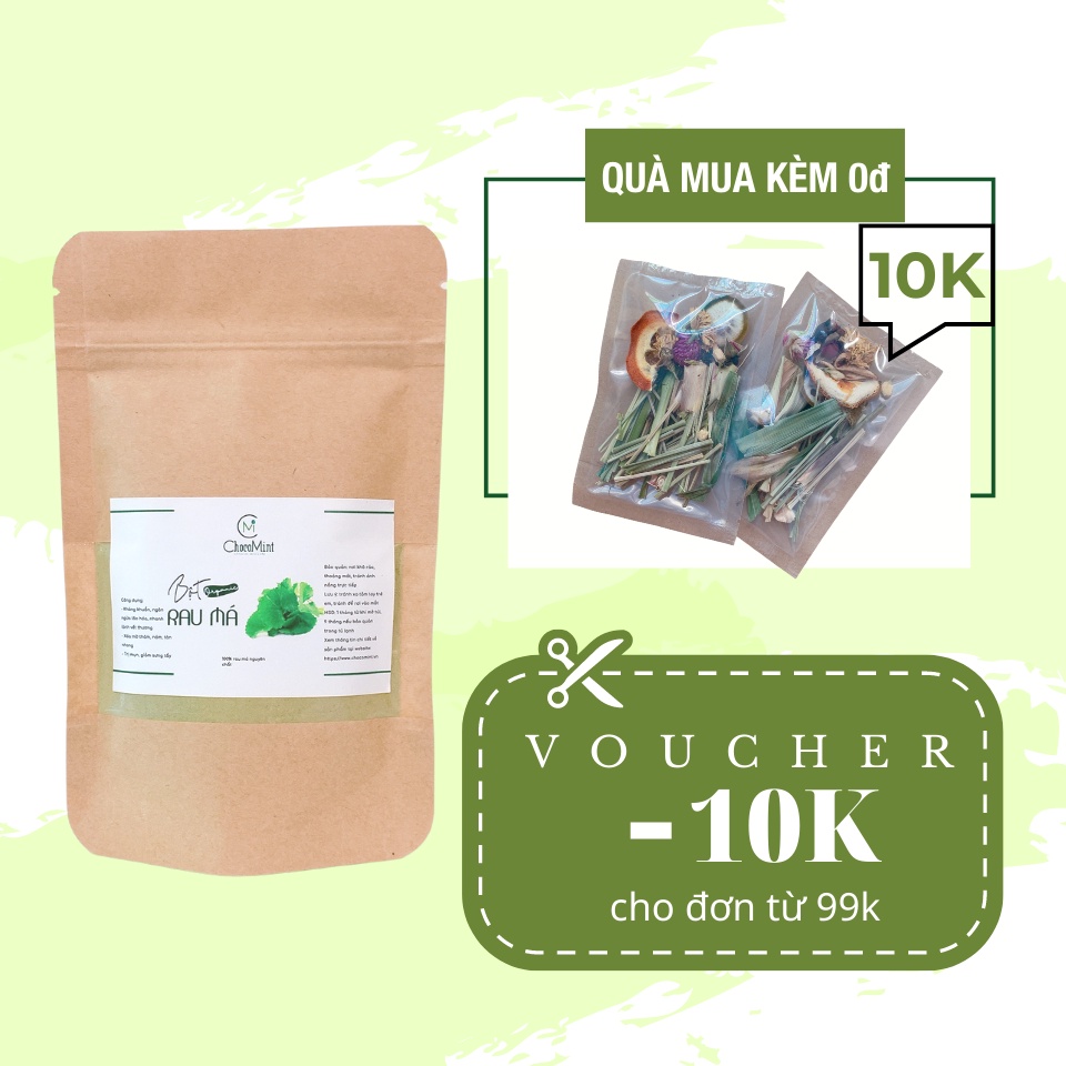 100GR BỘT RAU MÁ HANDMADE