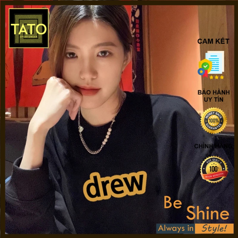 Áo Sweater Drew House - Áo Nỉ Bông Unisex Form Rộng Mẫu Mới 2022 - TATO Unisex Clothing