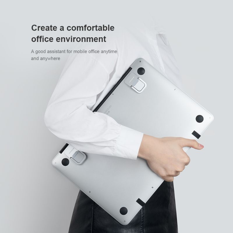 Đế kê làm mát laptop Nillkin mini Bolster nhôm dành cho laptop