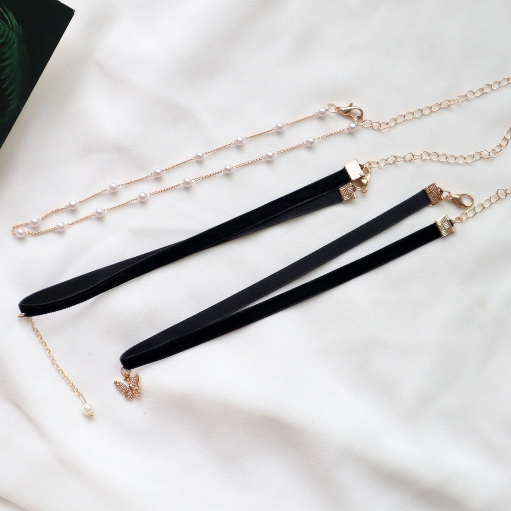 Chocker xinh BST màu đen gợi cảm A-ck52-59 Mayconner