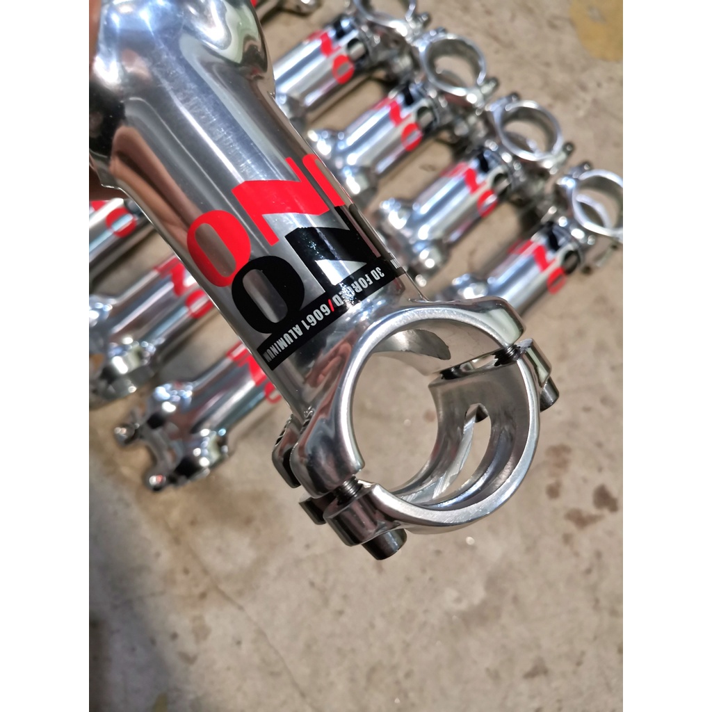 Pô Tăng Nhôm UNO Dài 90mm Màu Bạc Hàng Taiwan Cho Xe Đạp