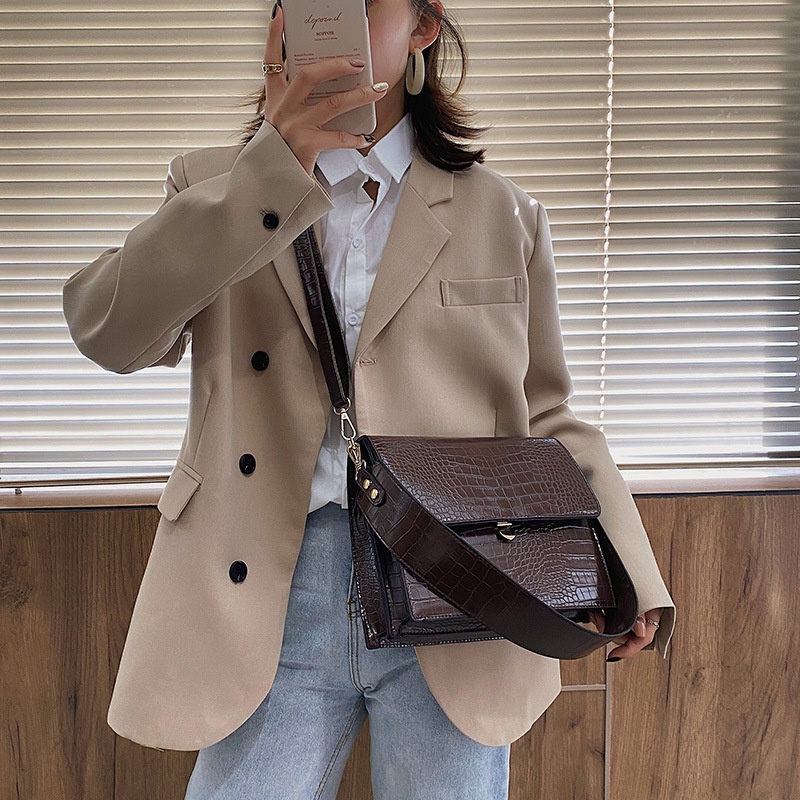 Túi Đeo Vai Sức Chứa Lớn Thời Trang Dành Cho Nữ