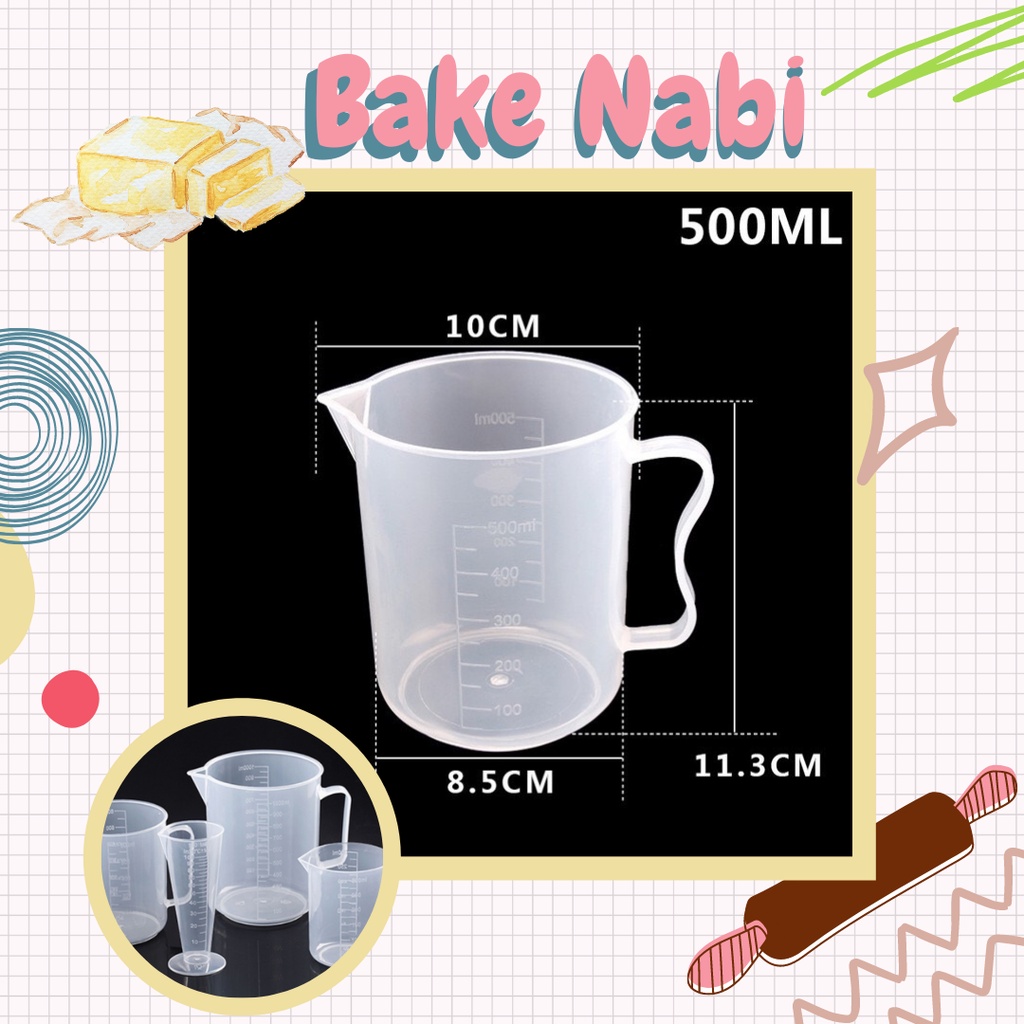 CA ĐONG ĐỊNH LƯỢNG NHỰA 100ML - 250ML- 500ML - 1000ML