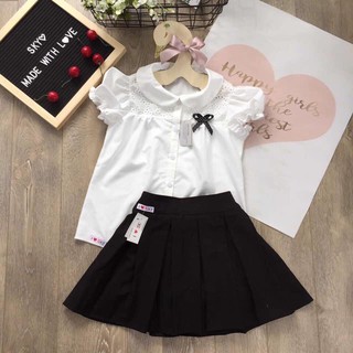 Chân váy xếp li bé gái size đại 15-40 kg(còn size 15-17 kg)