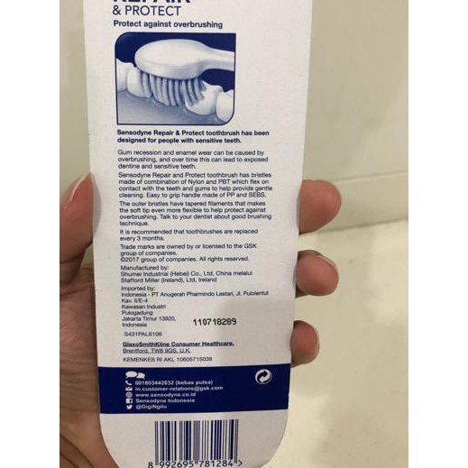 (hàng Giảm Giá) Bàn Chải Đánh Răng Mã-764 Sensodyne Cho Ortho / Behel