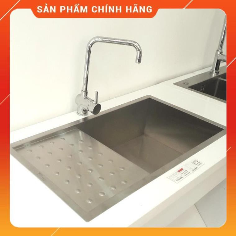 (FreeShip) CARYSIL - Chậu Inox304 - Chậu Rửa Bát 1 Hố Có Cánh IP-D100 - 880x450mm