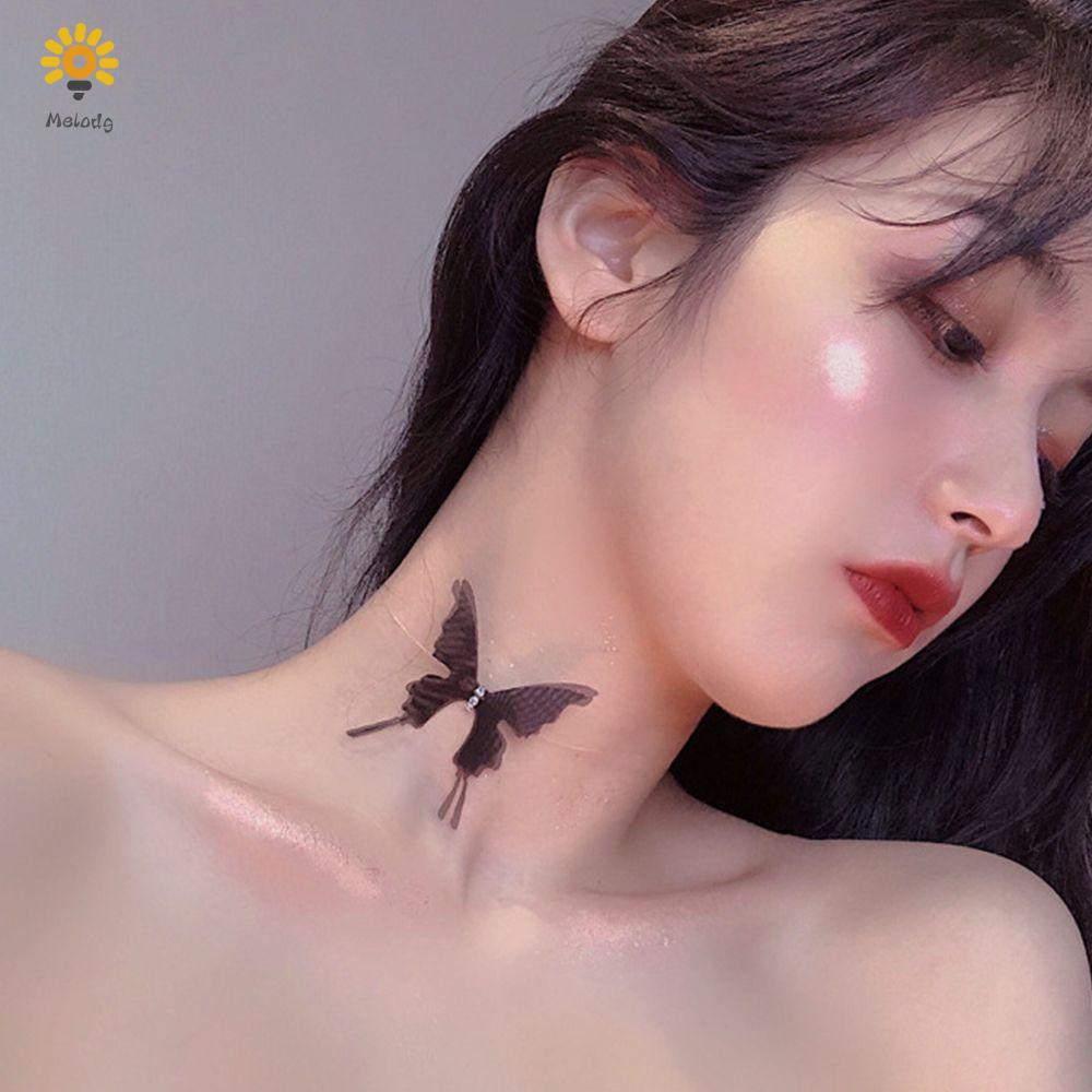 Vòng cổ Hình Bướm Nhiều Màu Sắc Thời Trang Quyến Rũ Dành Cho Nữ