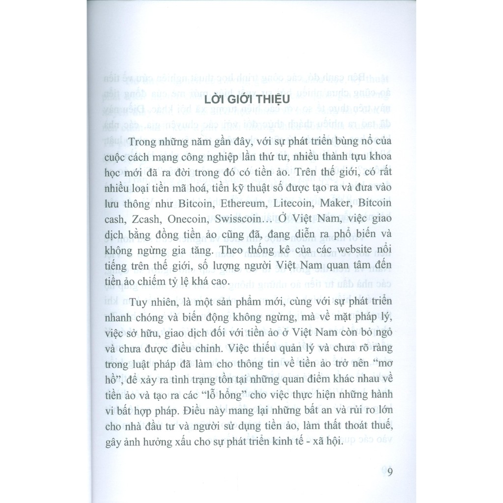 Sách - Xây dựng và hoàn thiện khung pháp lý về tiền ảo | BigBuy360 - bigbuy360.vn