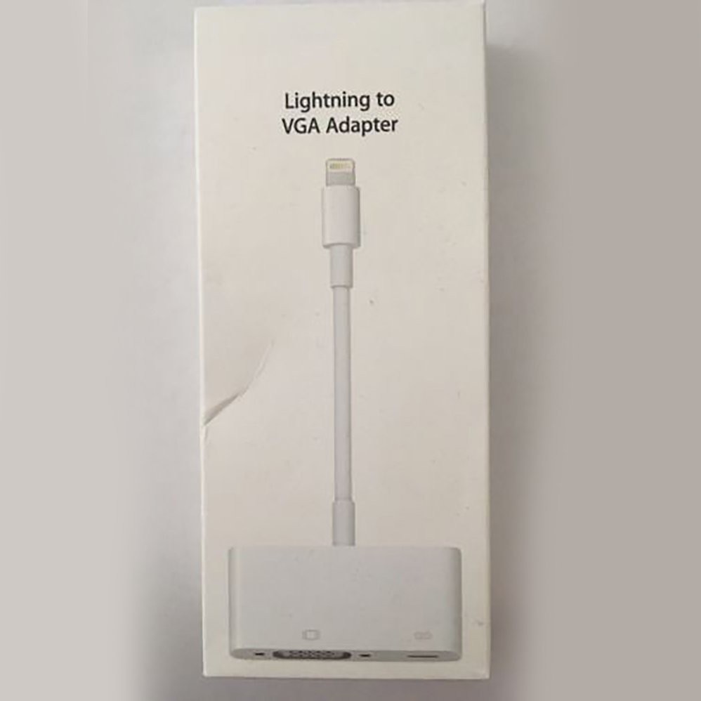 Bộ Chuyển Đổi 1080p Apple Lightning Sang Vga Cho Iphone Ipad Md825Am / A Model A1439