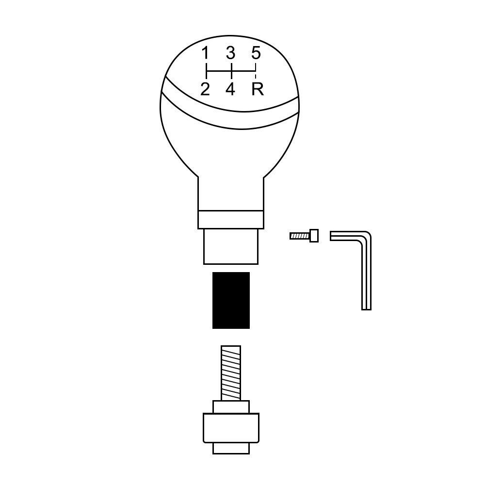 Tay Nắm Cần Số Ô Tô Thiết Kế Sang Trọng Cho Xe Số Sàn Cao Cấp