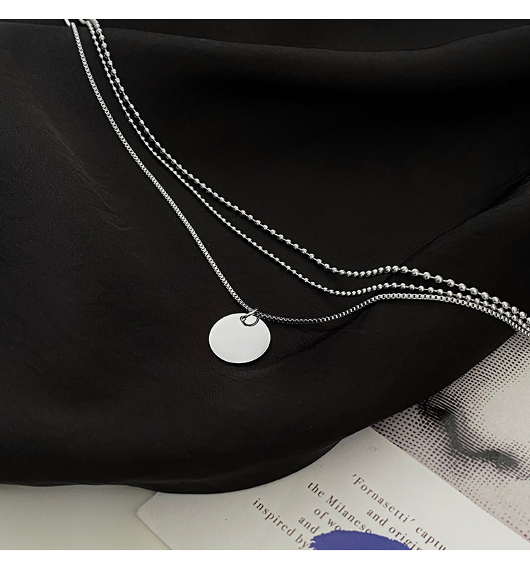 Dây Chuyền Nhiều Lớp Thiết Kế Đơn Giản Sang Trọng Thời Trang Thu Đông 22718