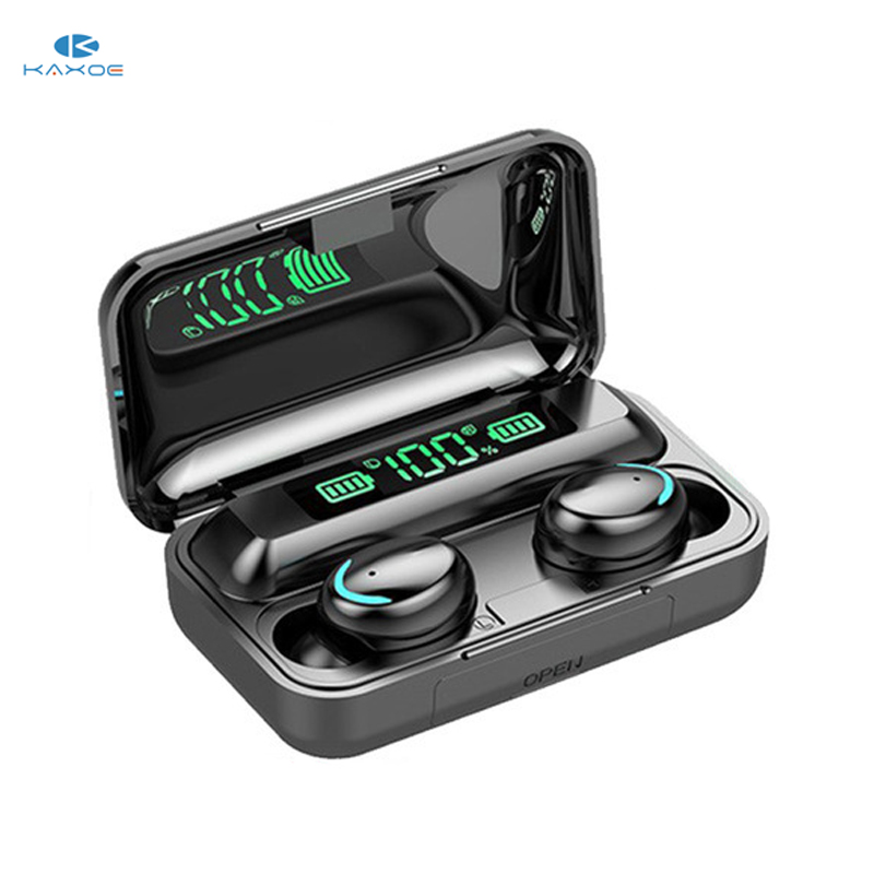Tai nghe thể thao KAXOE cảm ứng không dây Bluetooth TWS chống nước IPX7 9D âm thanh nổi