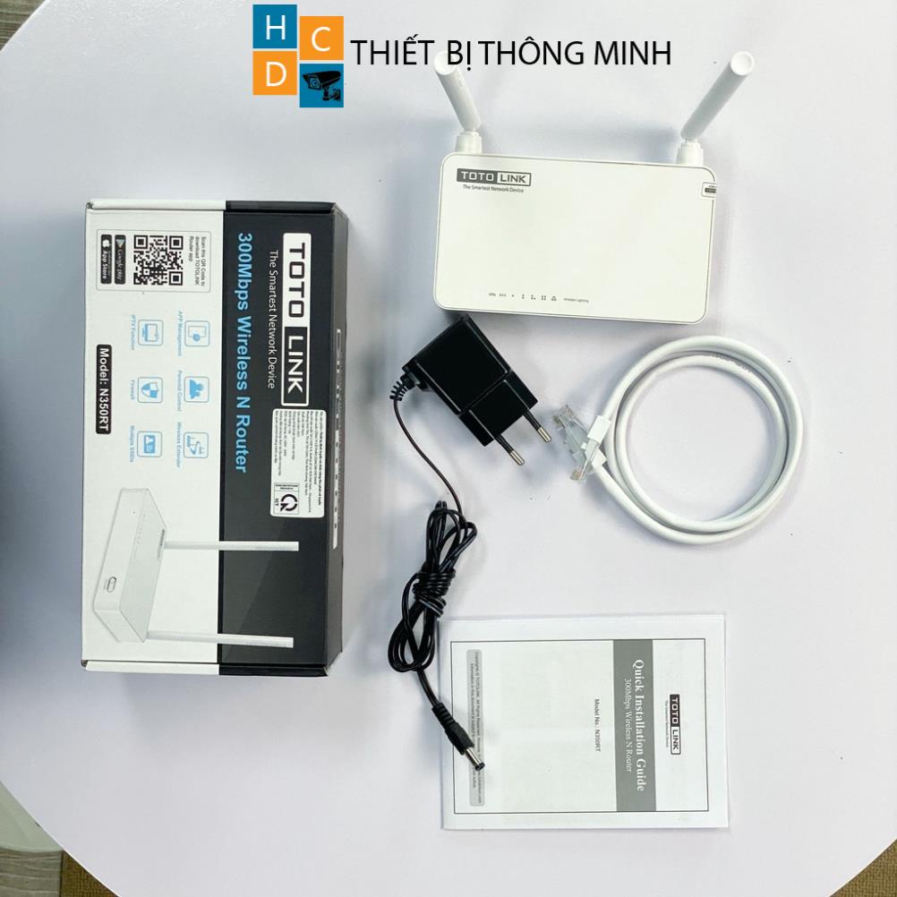 Cục phát wifi router wifi chuẩn N TOTOLINK N350RT