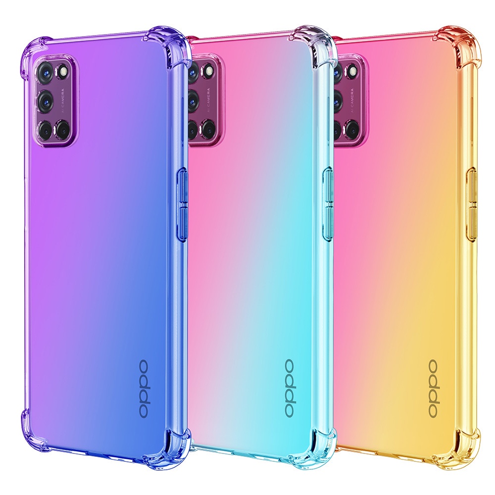 Ốp Điện Thoại TPU Mềm Cho OPPO Reno 2Z 2F 3 Find X3 Lite Neo A5 A9 2020 Realme 6S 6i 6