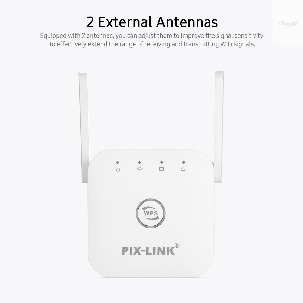 Thiết Bị Khuếch Đại Tín Hiệu WiFi Không Dây 2.4G (up Sang 300Mbps) / 2 Ăng Ten | BigBuy360 - bigbuy360.vn