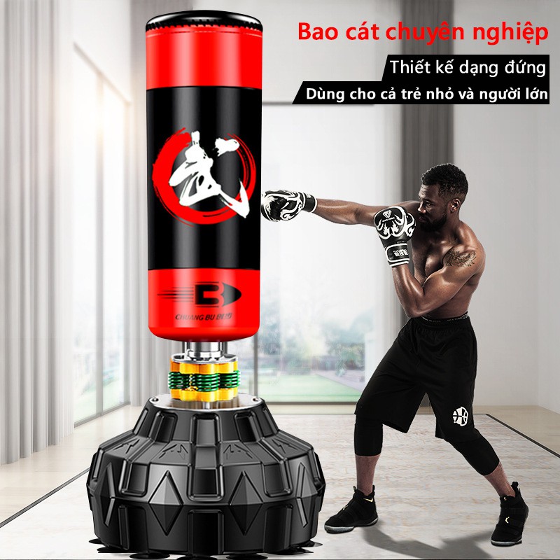 OT86- Bao cát boxing lật đật Bao cát đấm bốc Bao cát dùng tại nhà người lớn trẻ em dụng cụ tập gym vinhthuan.shop