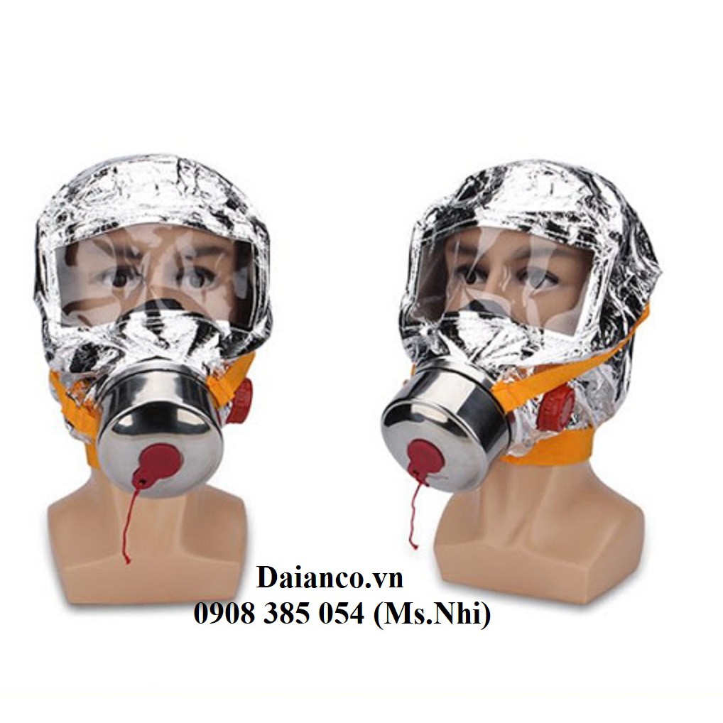 Mặt nạ phòng khói lọc khí độc XHZLC 30 lựa chọn thoát hiểm