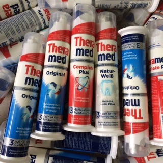 Kem đánh răng trắng răng chống ê buốt Theramed