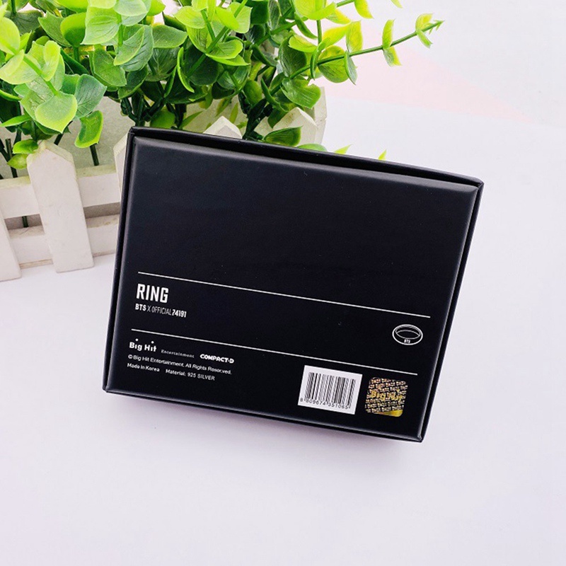 Tmdbyx Bộ Nhẫn Kèm 7 Thẻ Hình Thành Viên Nhóm Nhạc Bts