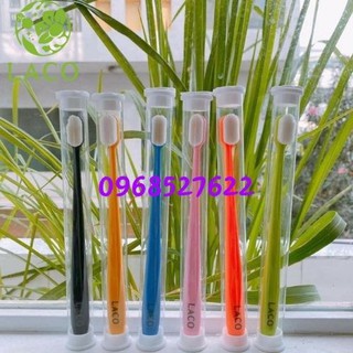 Bàn Chải Đánh Răng Laco Triệu Tơ Siêu Mềm, Sạch Mảng Bám  Chống Chảy Máu Chân Răng